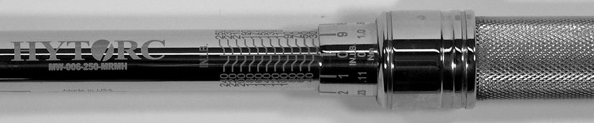 30 - 250 in-lb Manual Torque Wrench